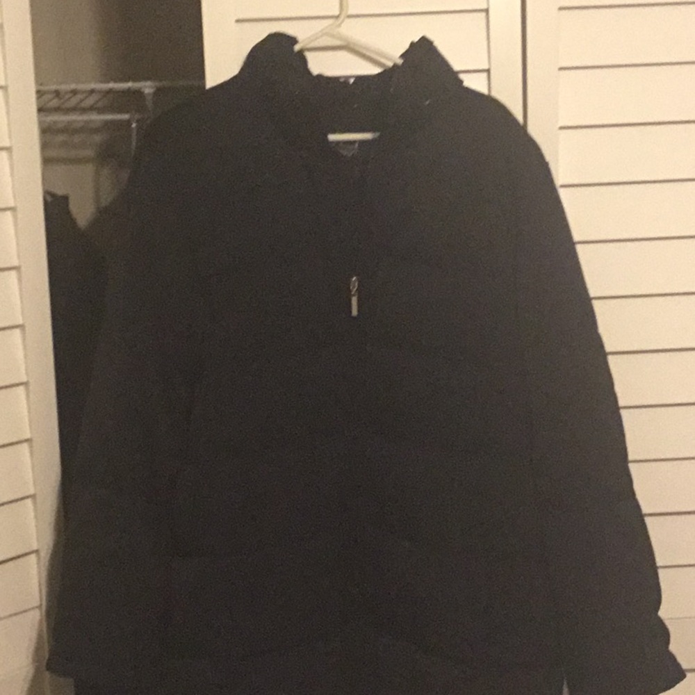 Black Puff coat